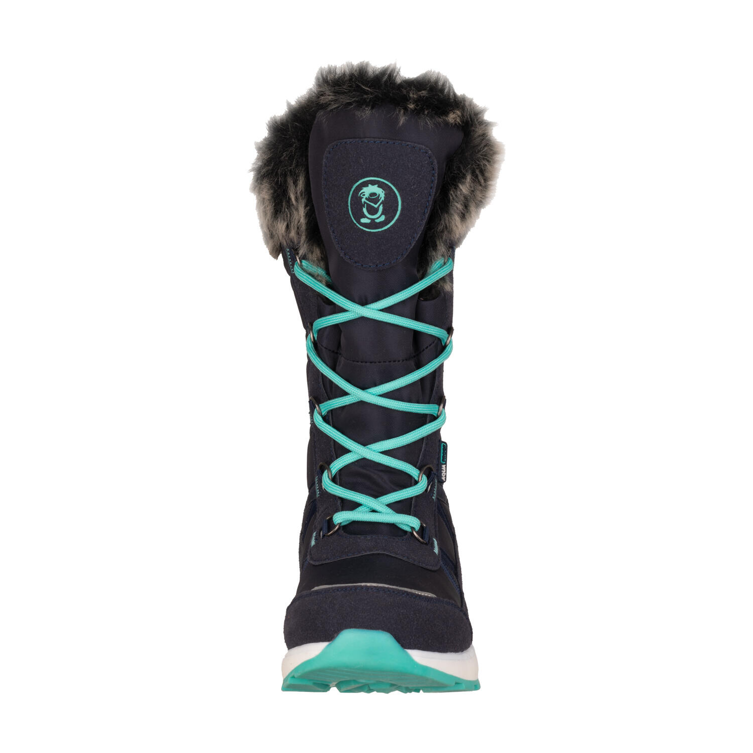 Mädchen Winterstiefel Hemsedal XT Marineblau/Mint 4/8