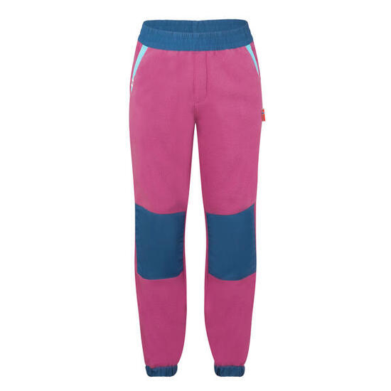 Kinder Fleecehose Troll XT Helle Beere/Madeirablau/Lagunenblau