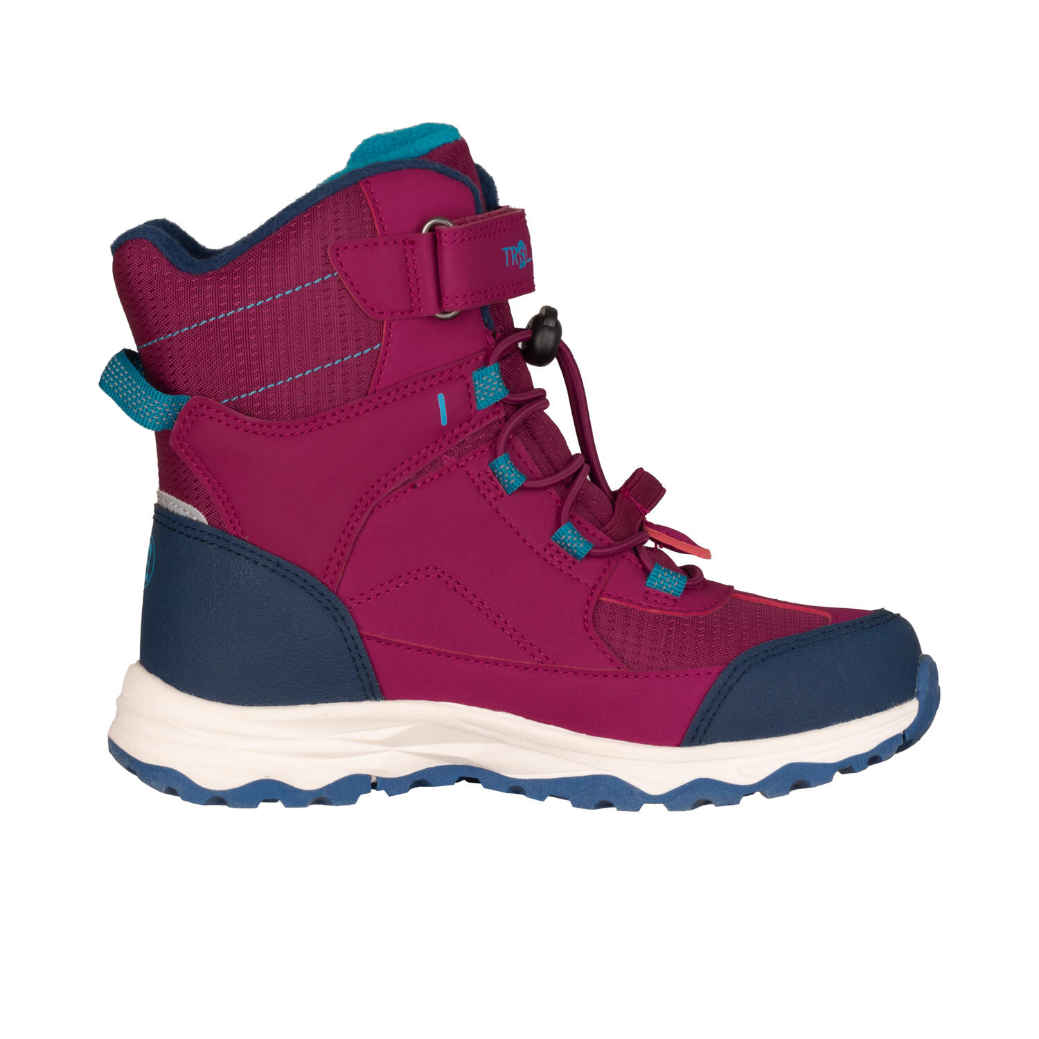 Kinder Winterboots Hafjell Helle Beere/Dunkeltürkis 3/7
