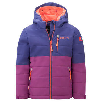 Kinder Winterjacke Hemsedal XT Wasserabweisend Mystikblau/Orange