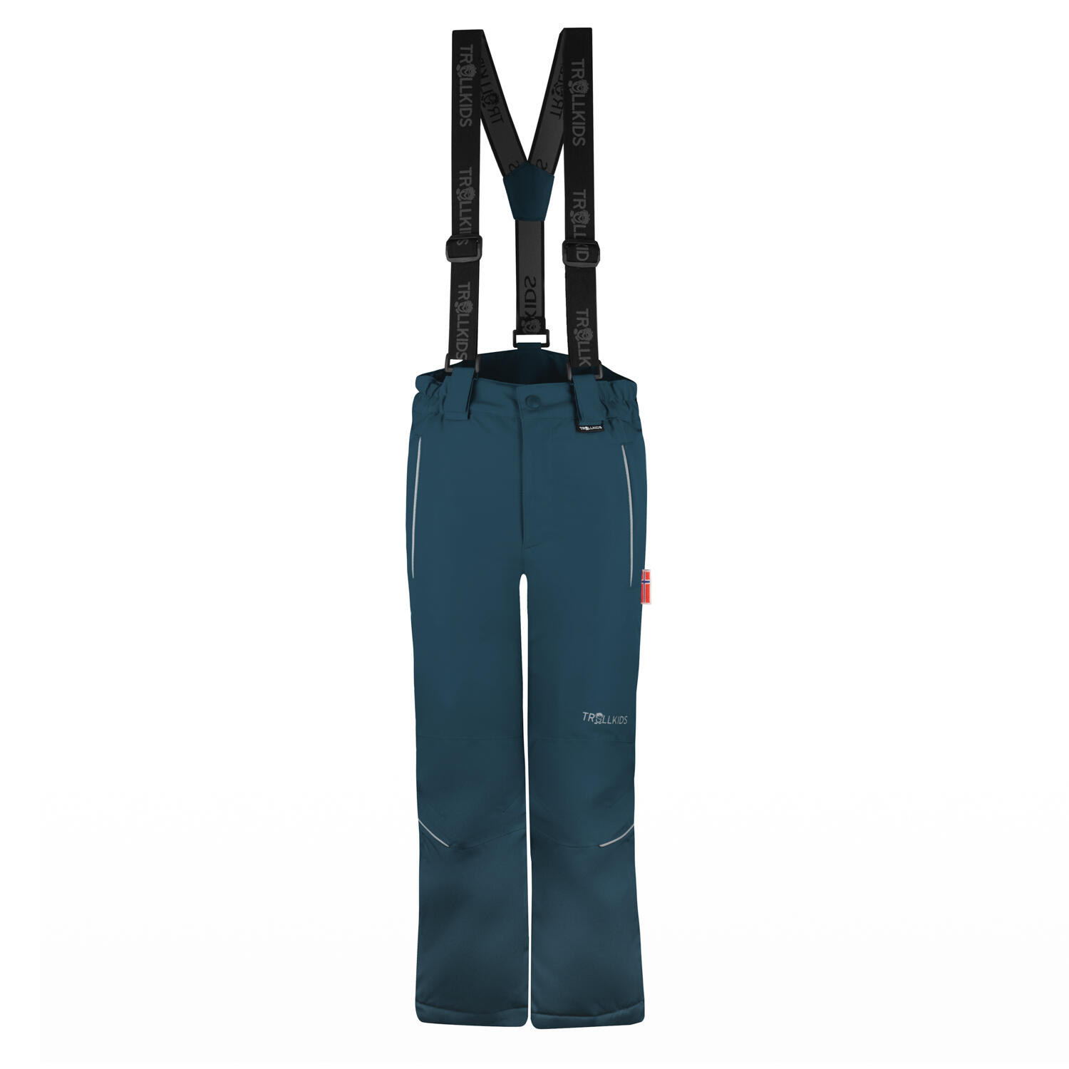 TROLLKIDS Kinder Skihose Holmenkollen Slim Fit Madeira Blau