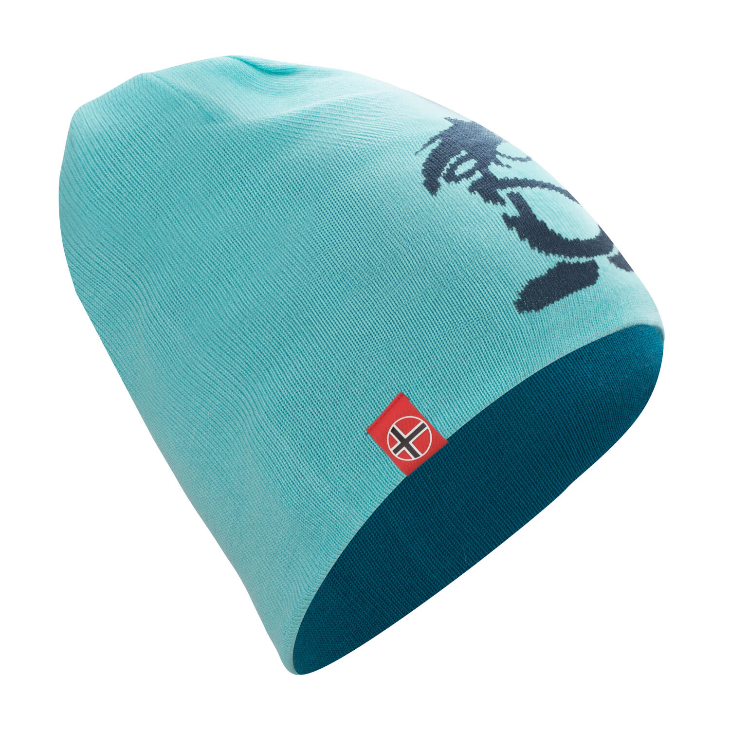 TROLLKIDS Kinder Beanie Troll Arktisblau