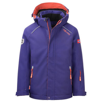 Kinder Winterjacke Holmenkollen PRO dunkel Marine/Frischgrün