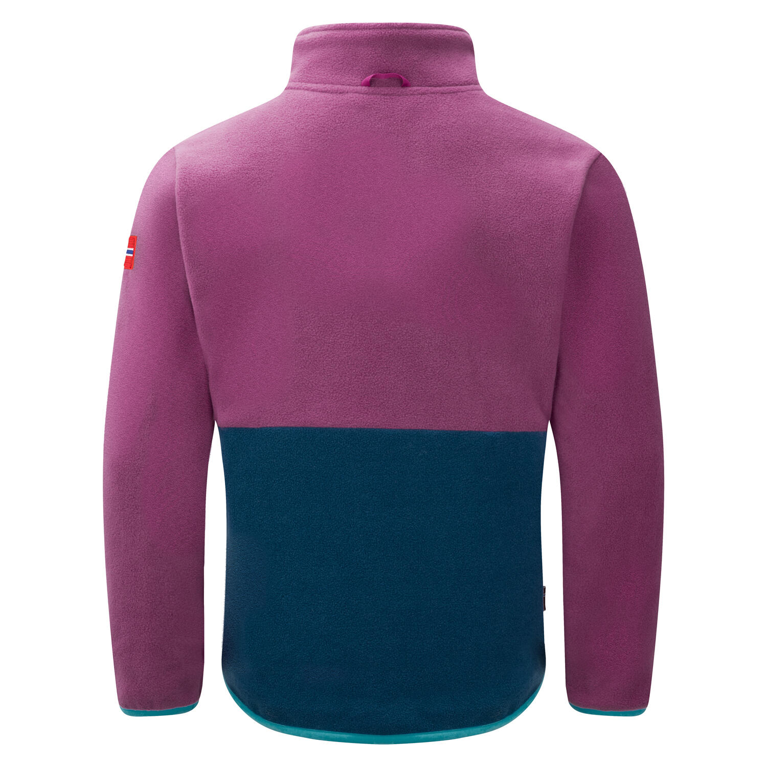 Kinder Fleecejacke Storfjord Helle Beere/Madeirablau/Lagunenblau 2/3