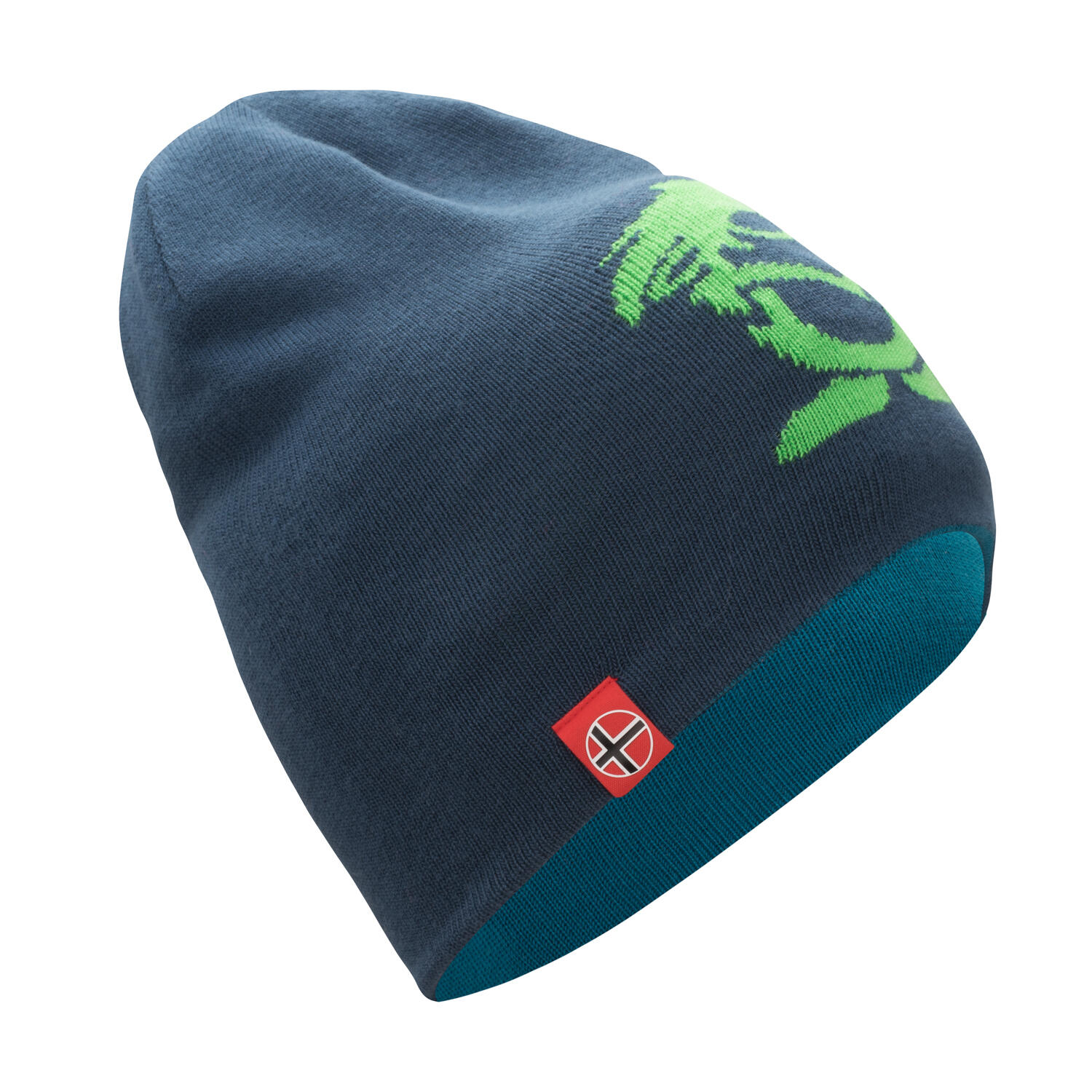 TROLLKIDS Kinder Beanie Troll Dunkel Marine/Mystisches Blau