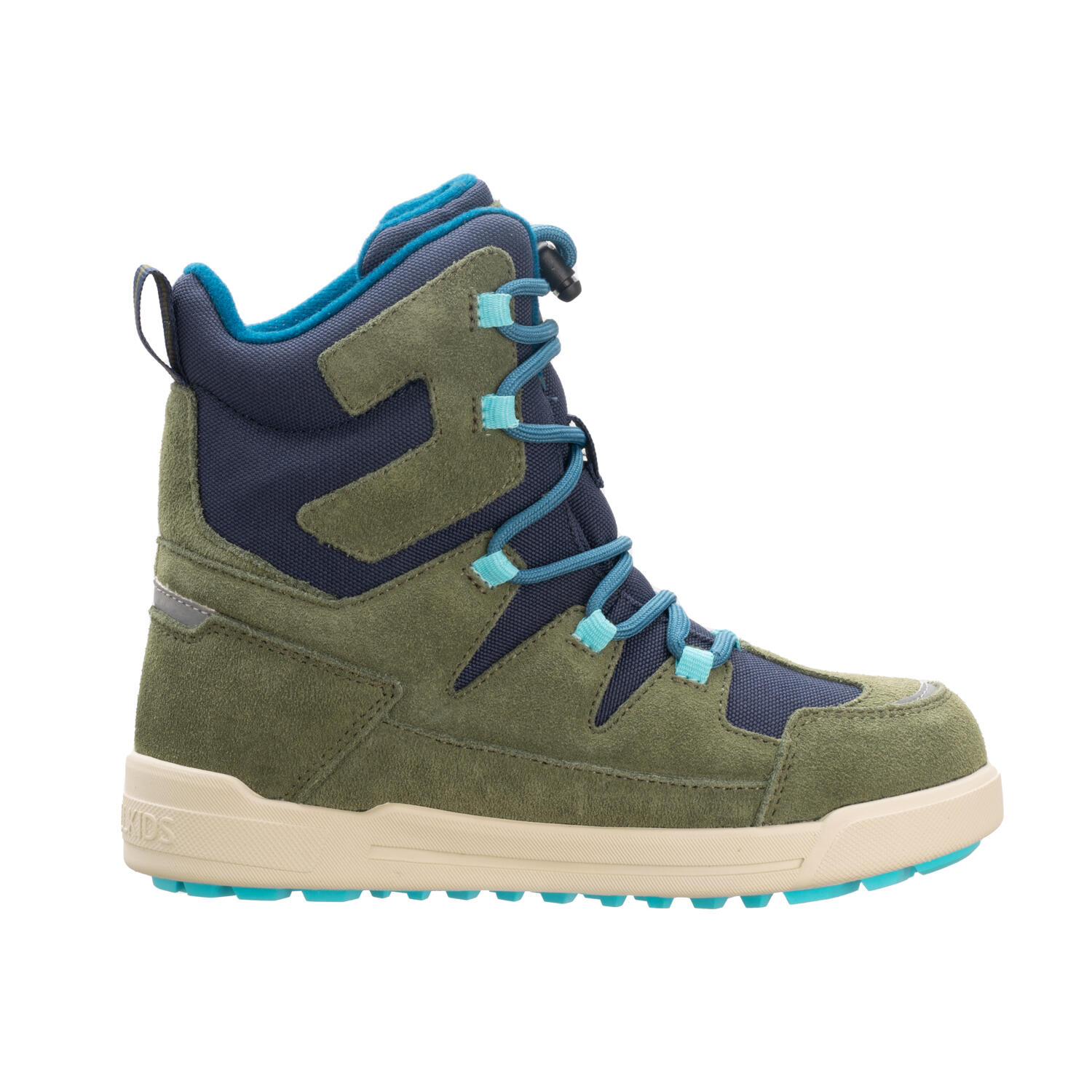 Kinder Winterstiefel Finnmark Tannengrün/Mystisches Blau 3/8