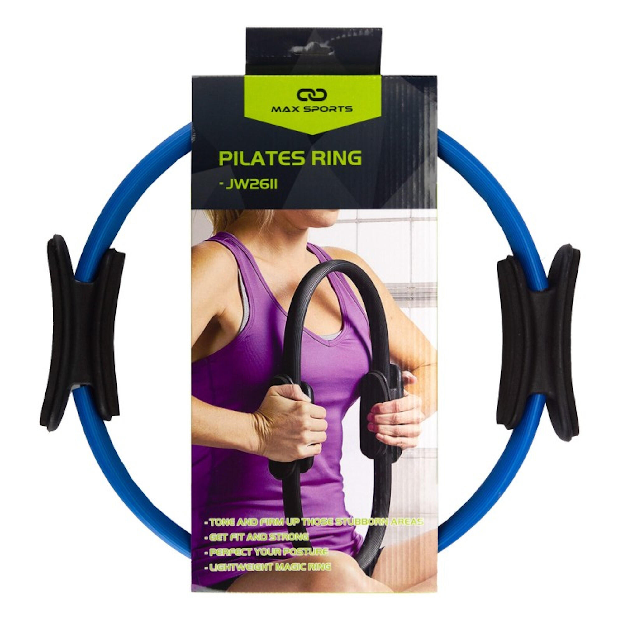 Anel de pilates Vitalgym GRED Ø39 cm com duas alças ergonômicas antiderrapantes. 2/3