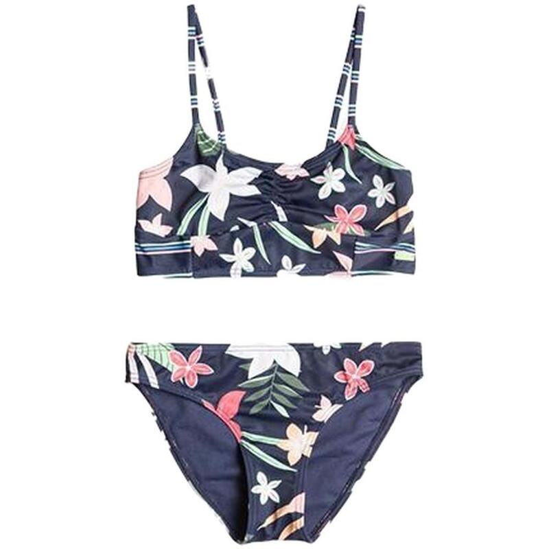 Maillot de bain deux pièces pour enfants ROXY Vacay For Life Crop Top