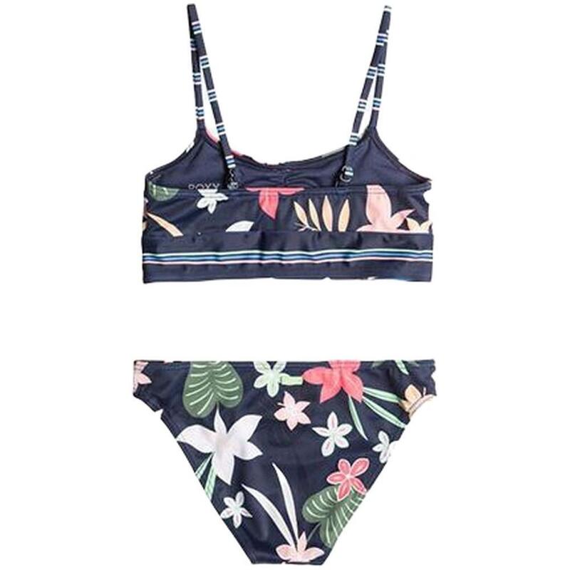 Costum de baie din două piese pentru copii ROXY Vacay For Life Crop Top