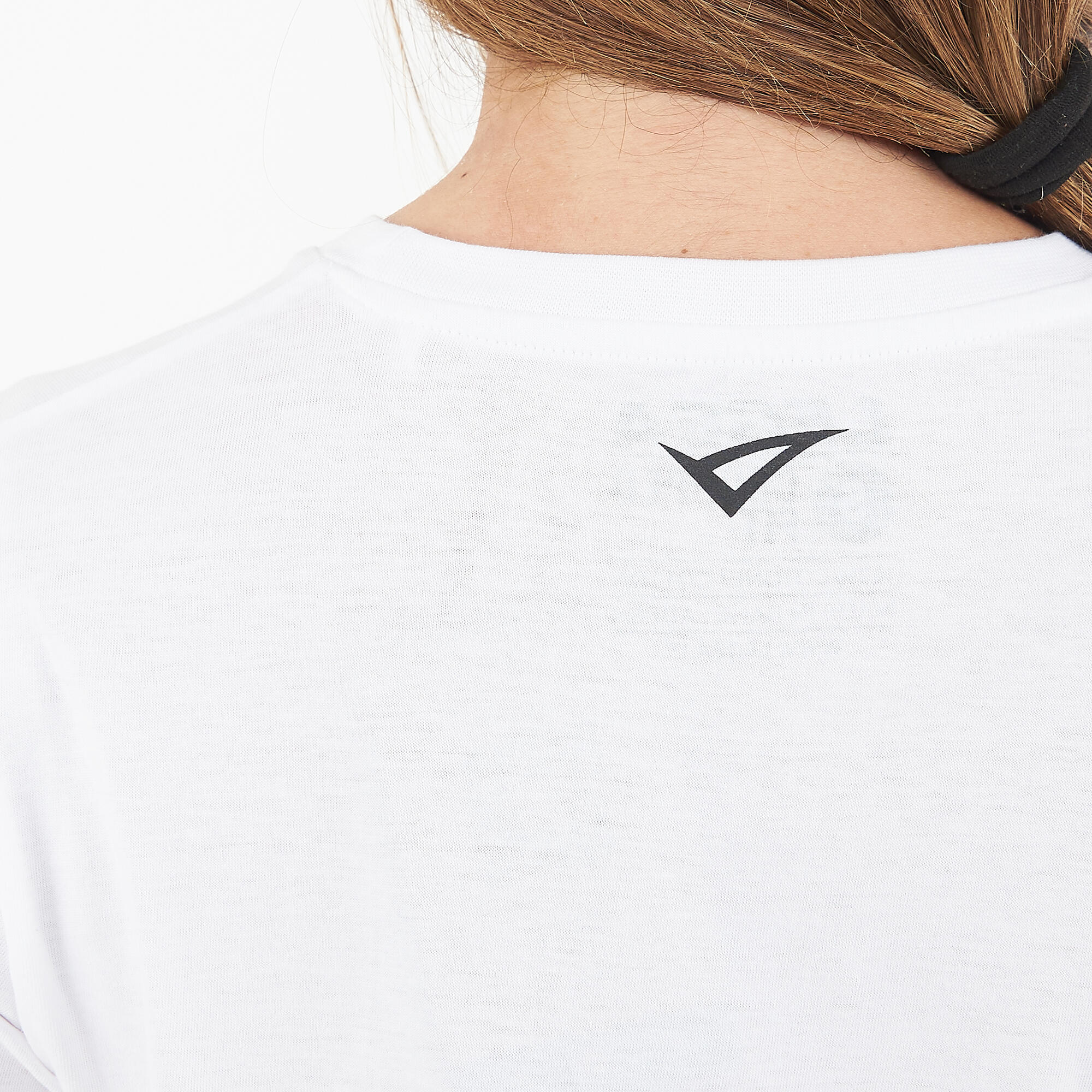T-shirt corta da donna CROPPED TEE bianca 3/6