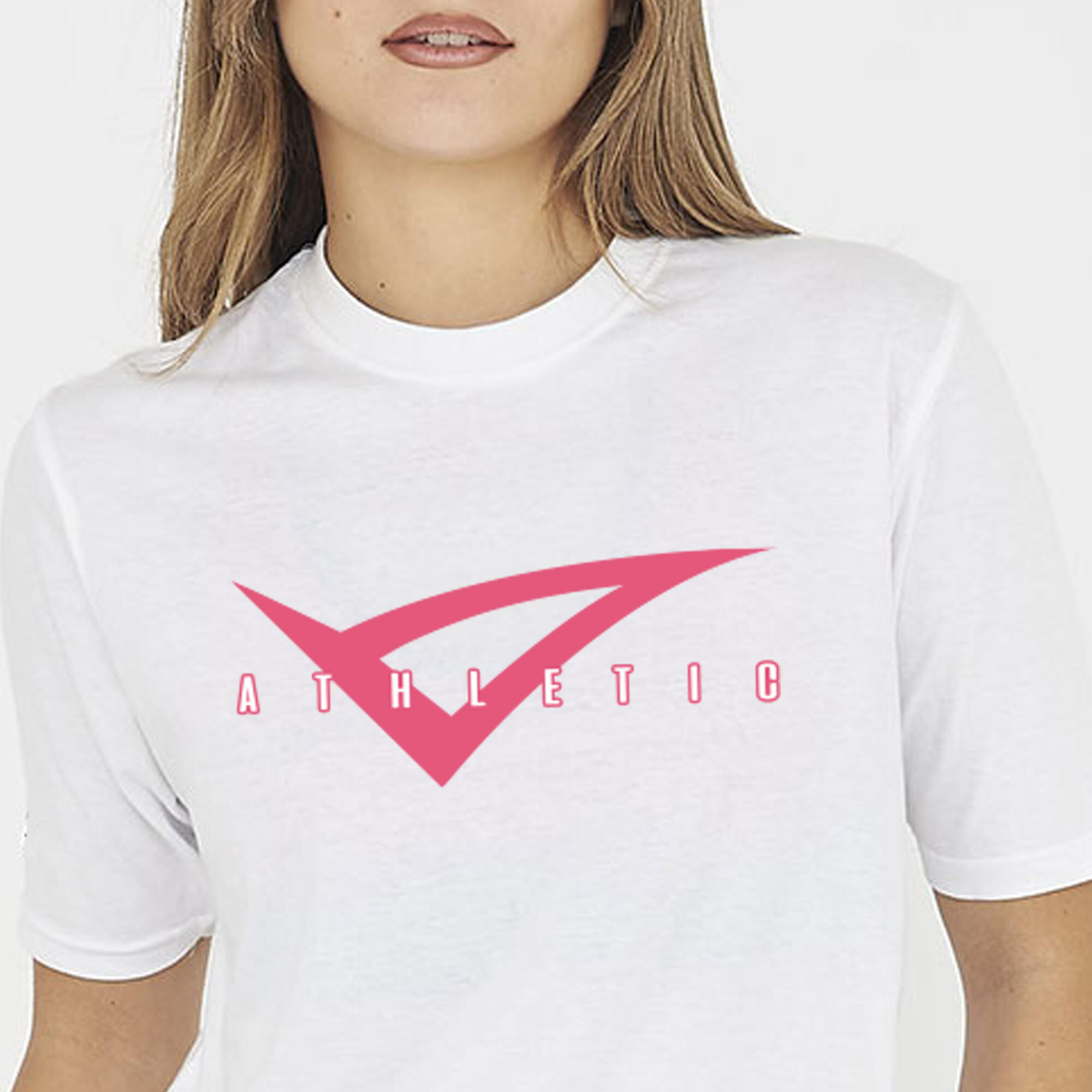 T-shirt in cotone da donna MOVE bianca 2/6