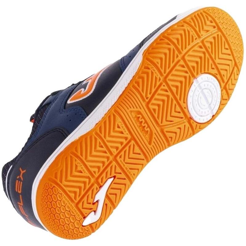 ZAPATILLAS FÚTBOL SALA JOMA TOP FLEX JR 2433. Blue Orange.