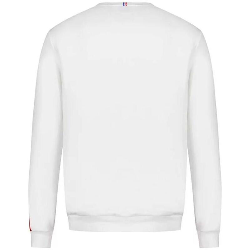 Sudadera unisex Le coq sportif Tri Â°1 en color blanco