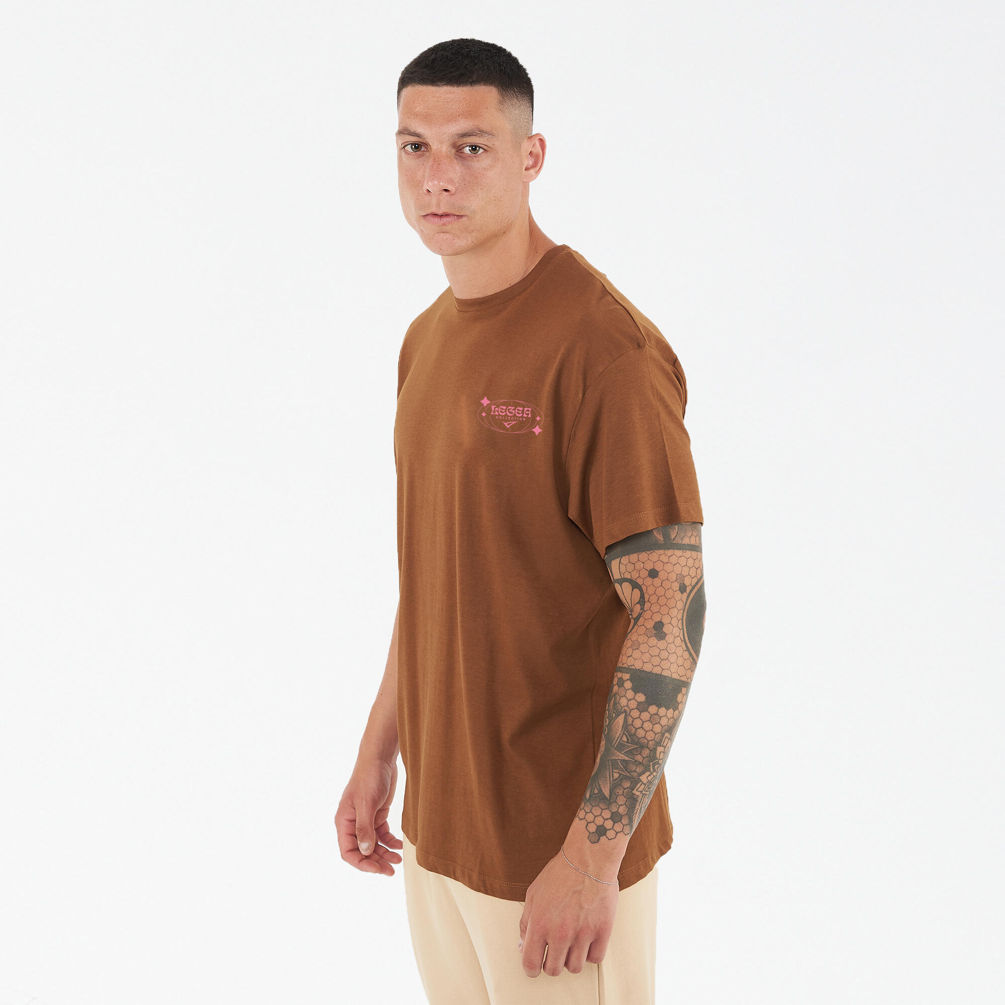 T-shirt en coton BIGGER  homme 3/6