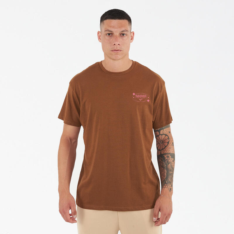 Tricou din bumbac BIGGER maro
