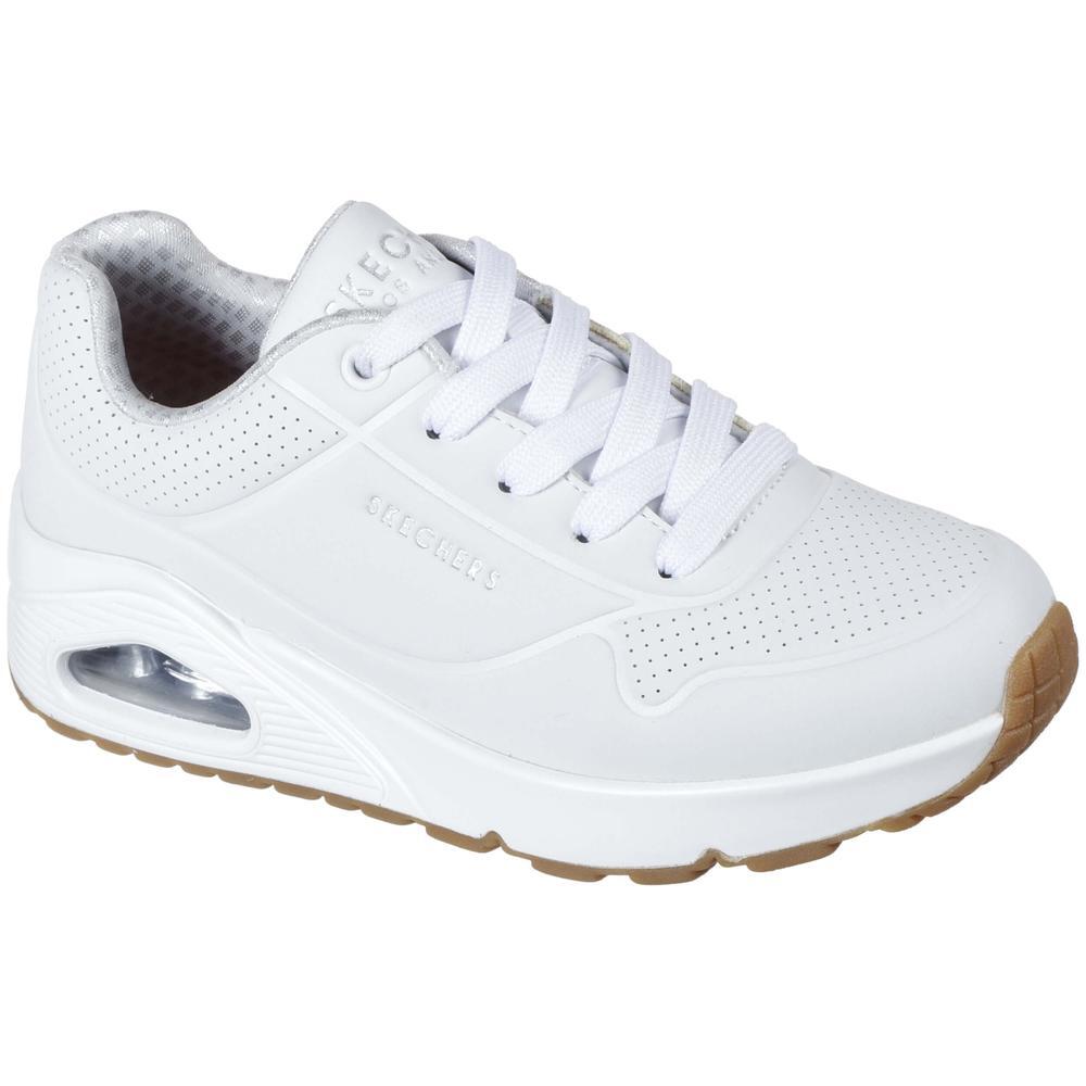 Zapatillas Skechers Niño Uno - Stand On Air Blancas 5/5