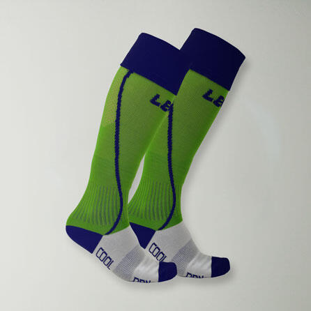 Adult Football Socks GOLD PRO Green Blue