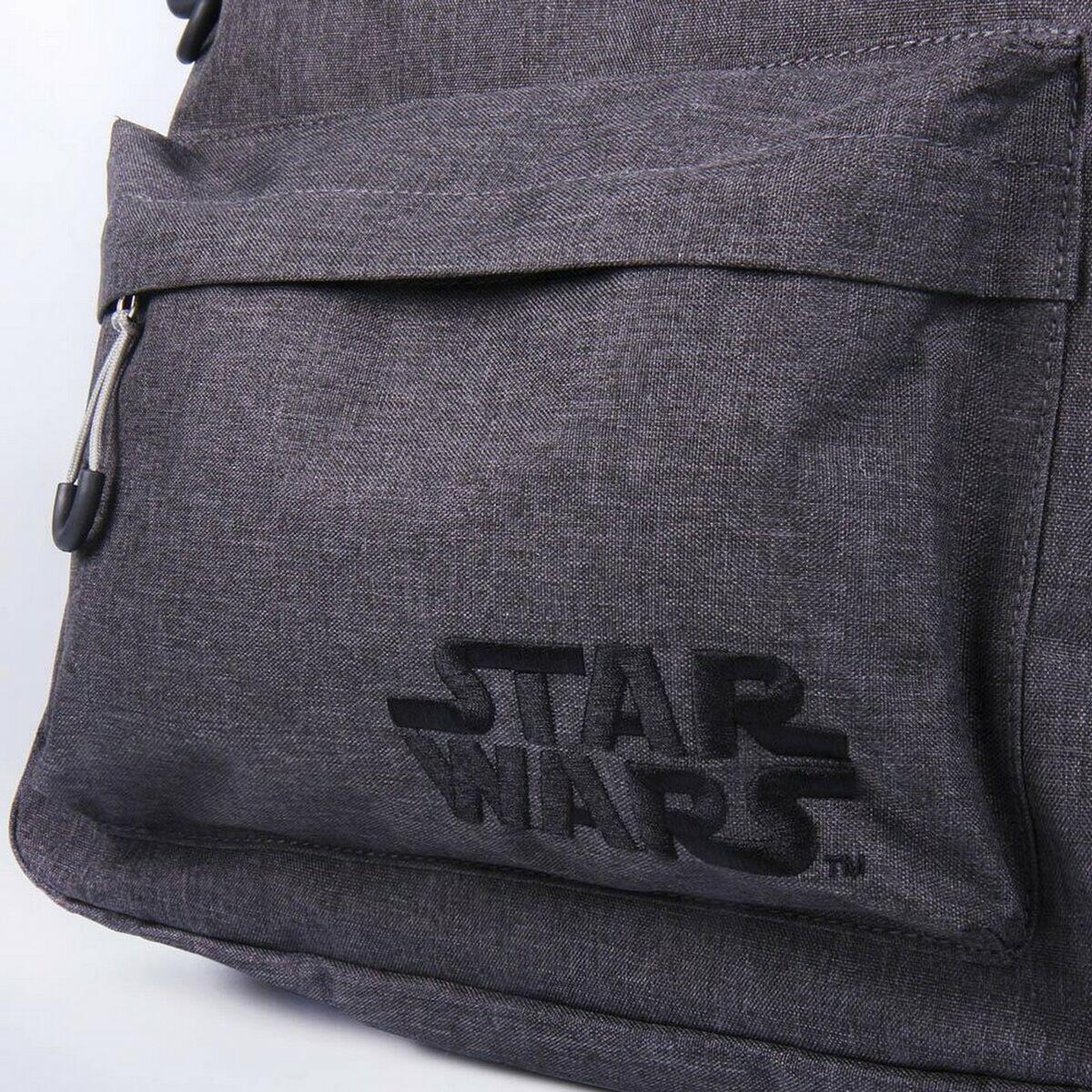 Mochila Escolar Warrior Gris 3/5