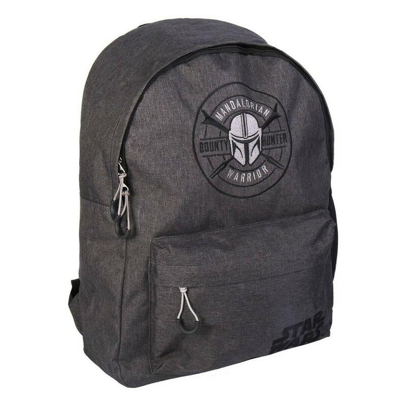 Mochila Escolar Warrior Gris