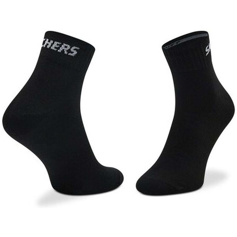 Calcetines unisex Skechers Quarter en color negro