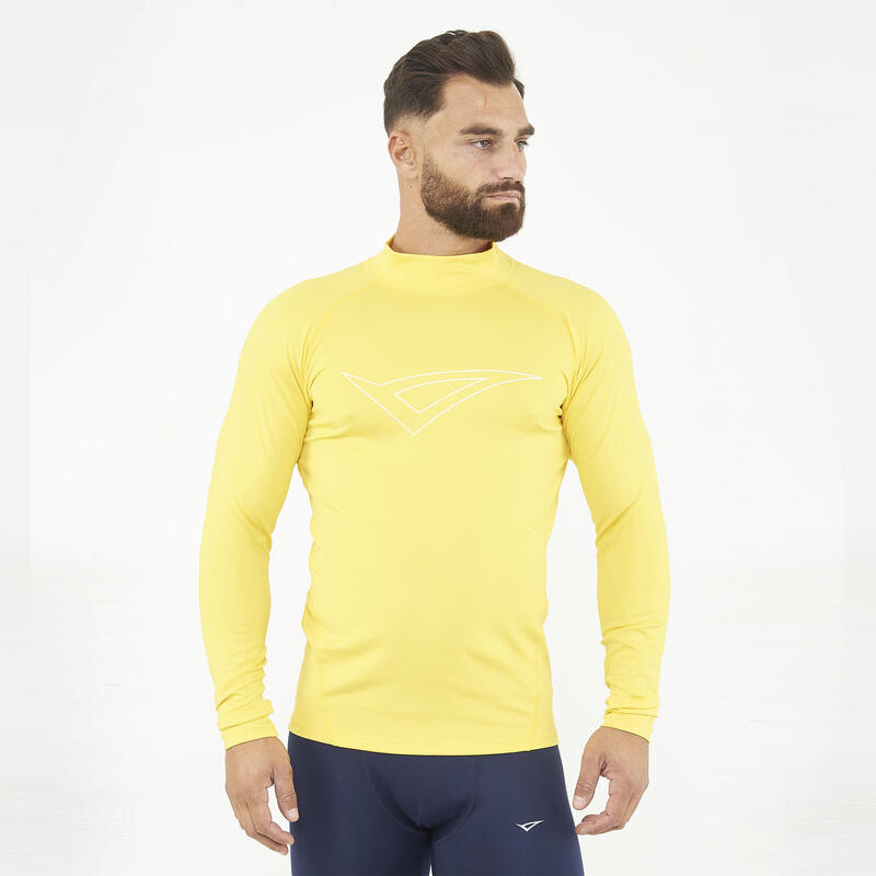 maglia termica ironboy long adulto giallo