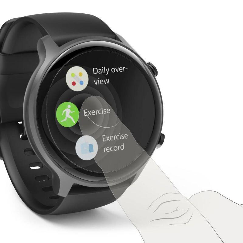 Hama Fit Watch 6910 Smartwatch mit GPS, IP68 Schwarz/Grau 3/4
