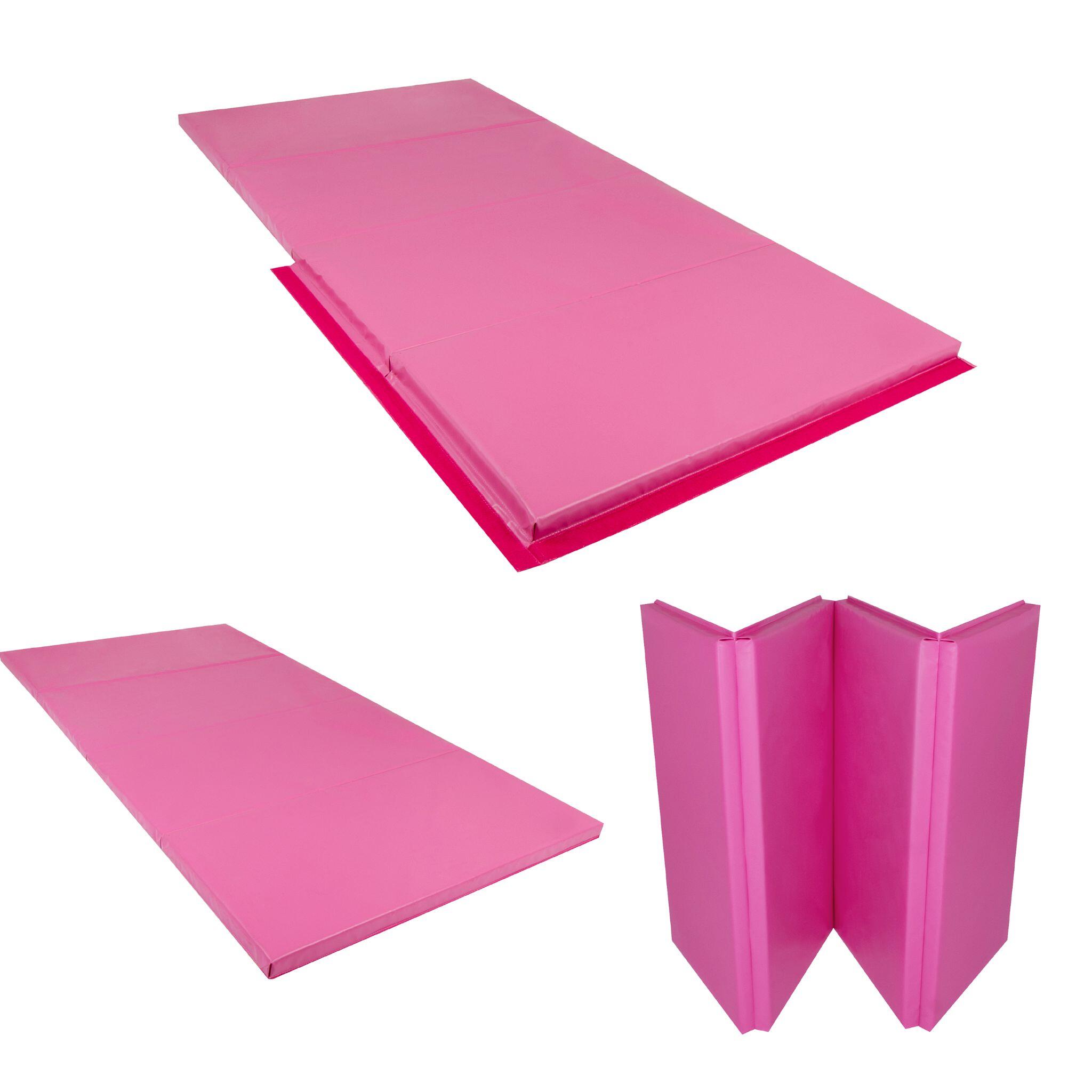 CANNONS UK Cannons UK Foldable Double Gymnastics Mat 8ft x 4ft x 50mm