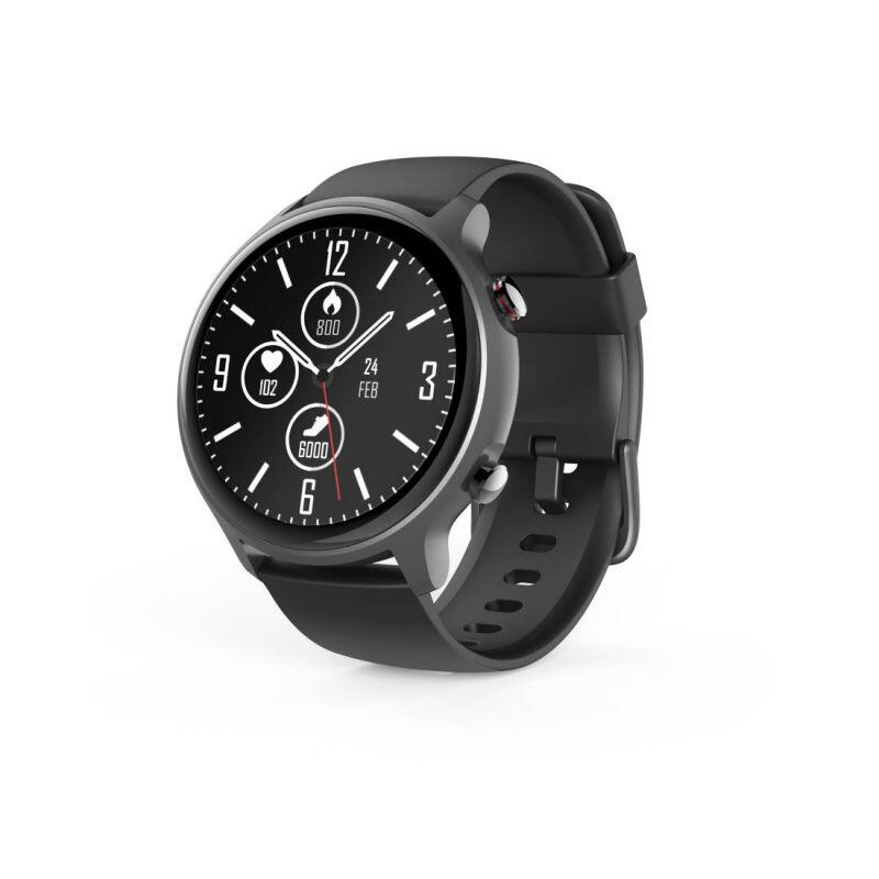 HAMA HAMA Smartwatch Fit Watch 6910, Schwarz/Grau