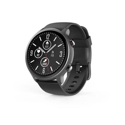 Hama Fit Watch 6910 Smartwatch mit GPS, IP68 Schwarz/Grau