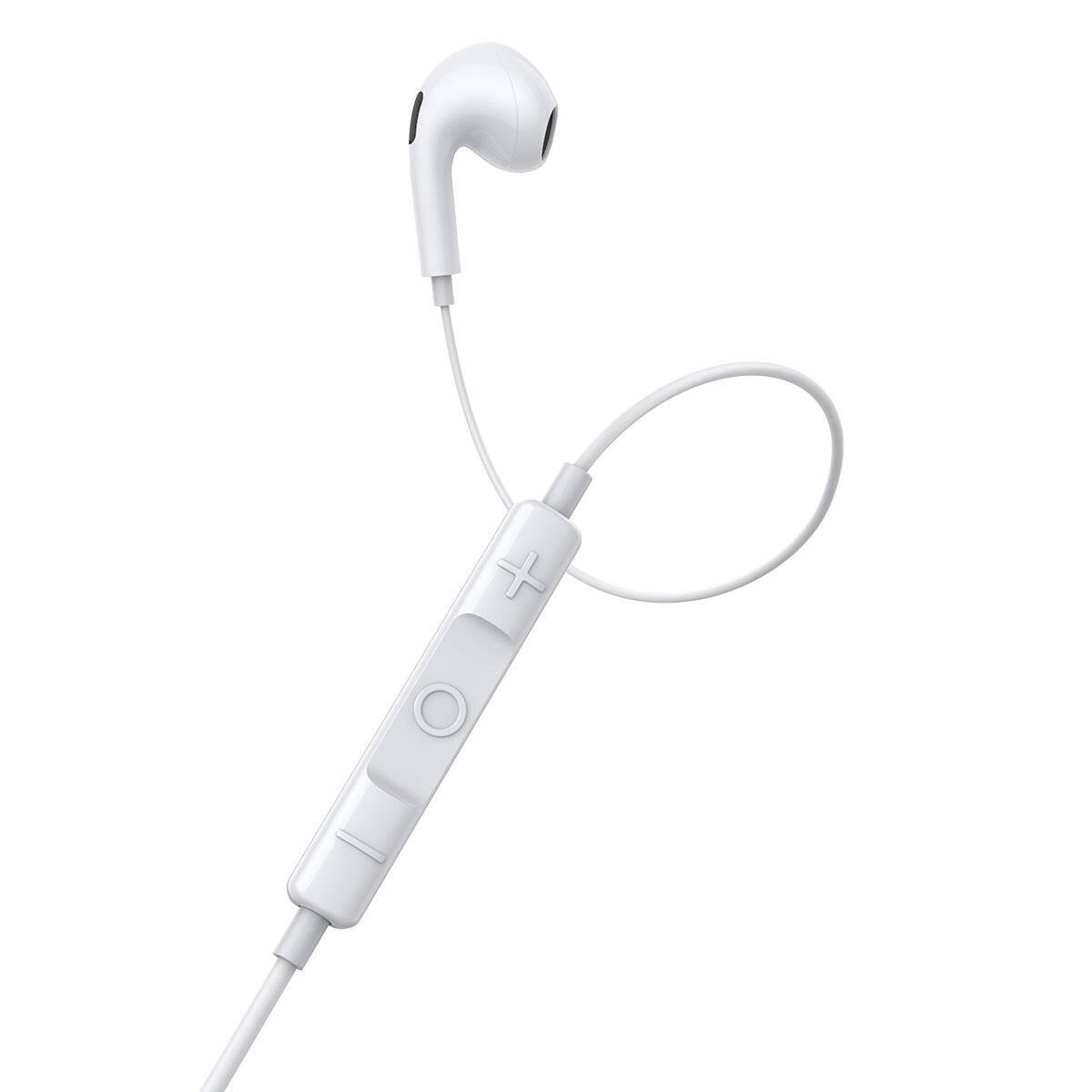 Baseus słuchawki douszne z mikrofonem przewodowe mini jack 3,5 kabel 1,1 m 3/7