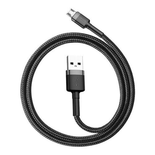 Baseus Cafule Cable Usb For Micro 2.4a 0.5m Gray+Black 5/5