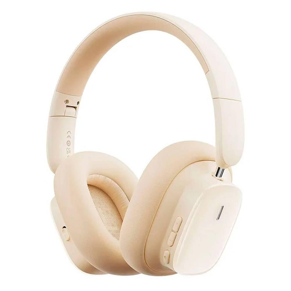 BASEUS Baseus Bowie H1i Noise-Cancellation Wireless Headphones Stellar White
