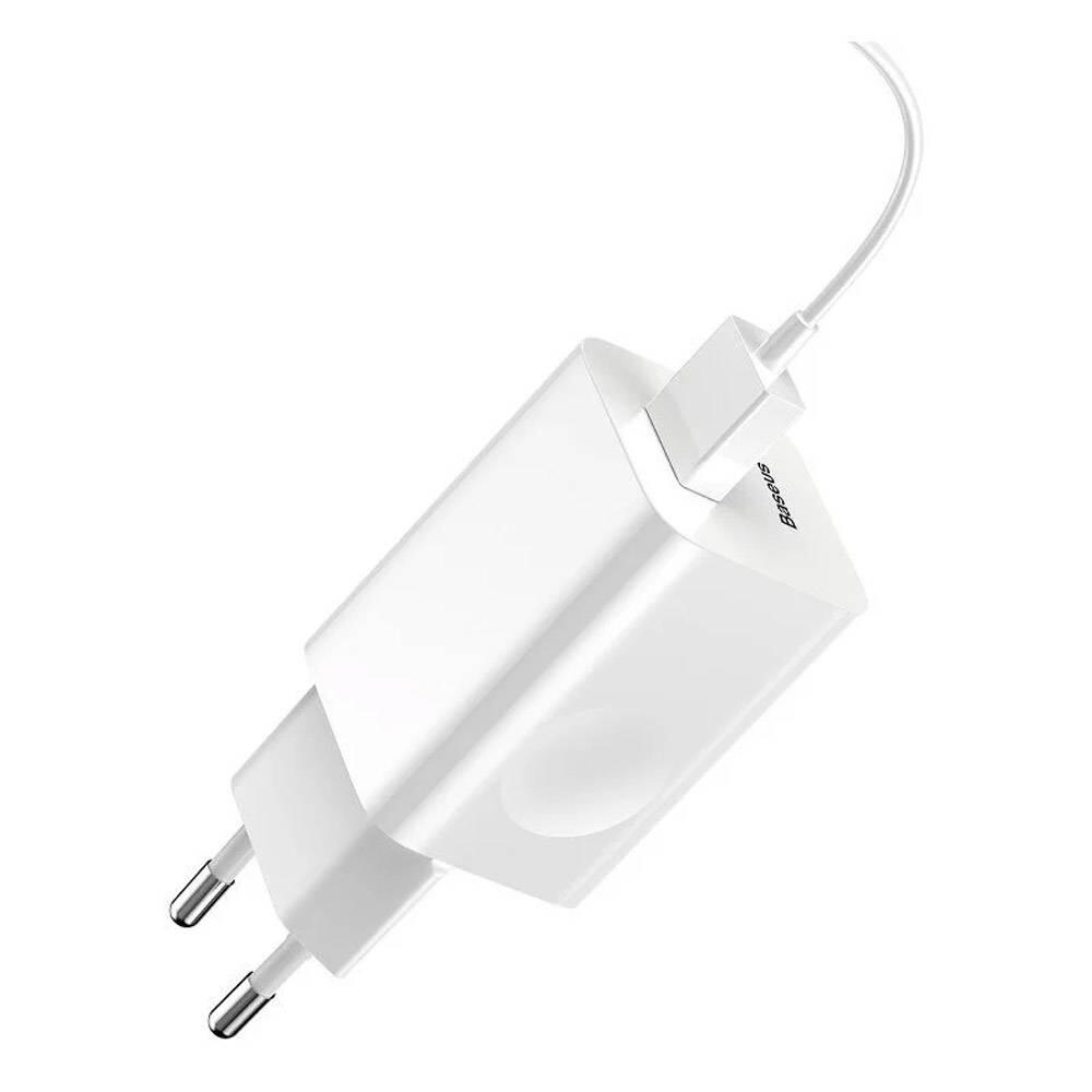 Baseus Charging Quick Charger Usb 3.0 - White 3/4