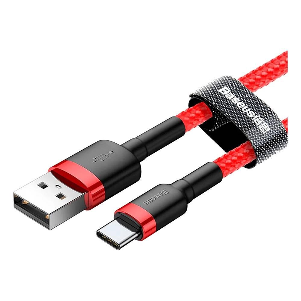 Baseus Cafule Cable Usb For Micro 2.4a 1m Red+Red 2/3