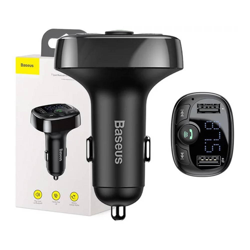 Carregador Isqueiro Baseus Transmissor FM Bluetooth 2-USB/3.4A 6/6