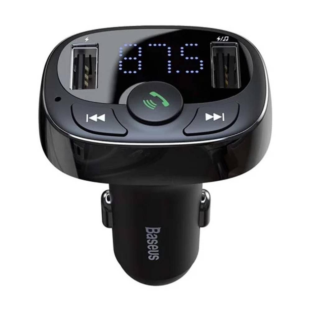 Carregador Isqueiro Baseus Transmissor FM Bluetooth 2-USB/3.4A 5/6