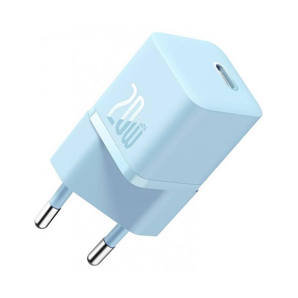 Baseus gan5 fast charger(mini) 1c 20w eu blue