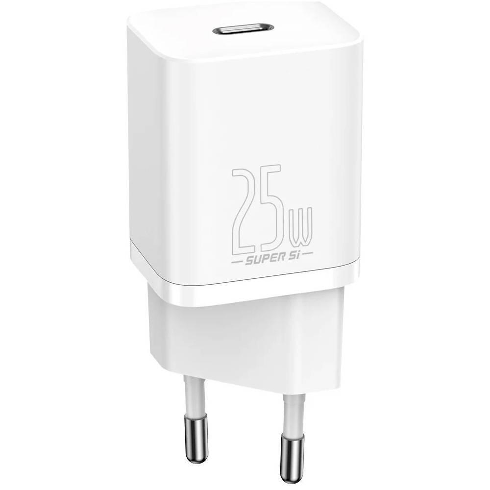 Baseus Super Si Quick Charger 1c 25w Eu Sets White 2/3