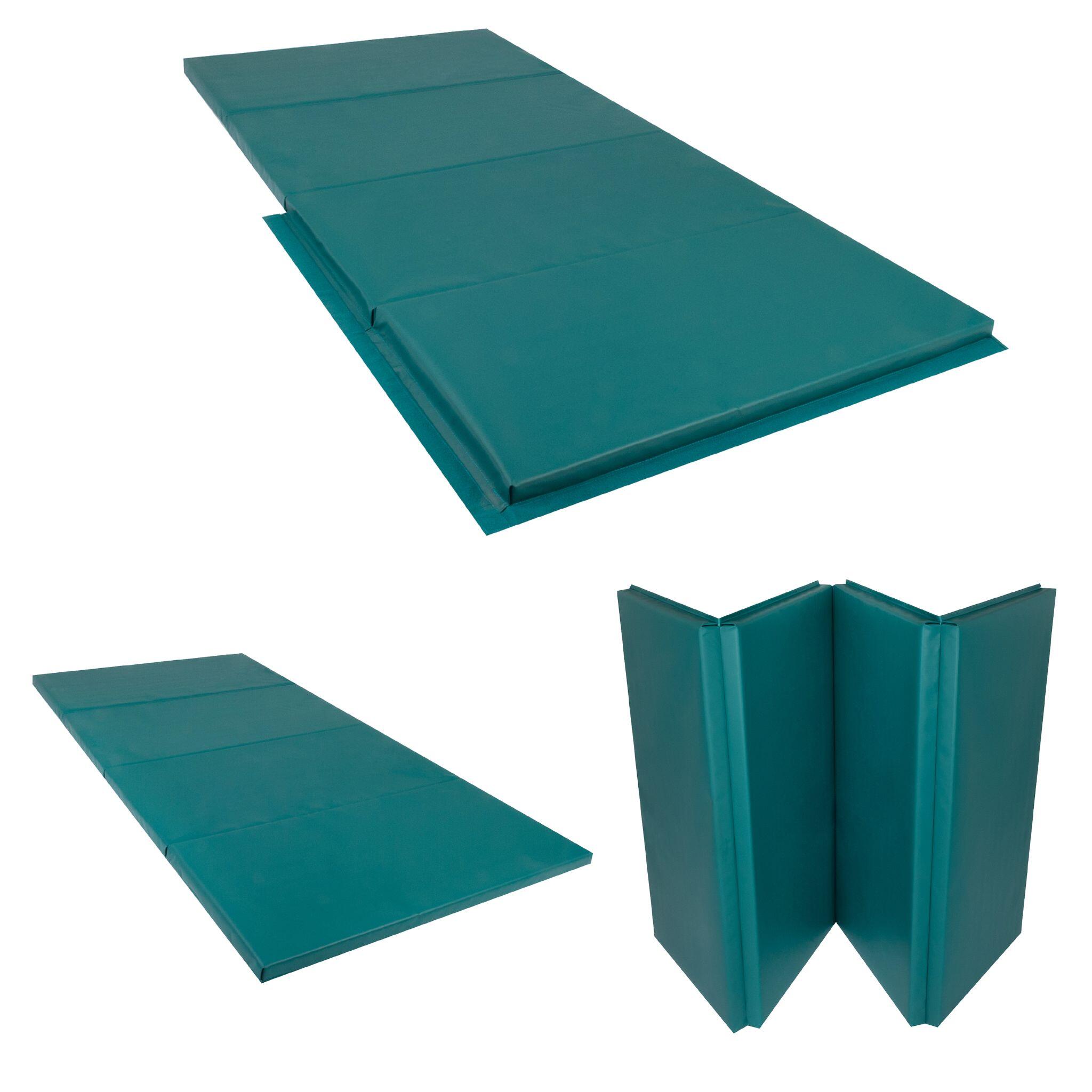 CANNONS UK Cannons UK Foldable Double Gymnastics Mat 8ft x 4ft x 50mm