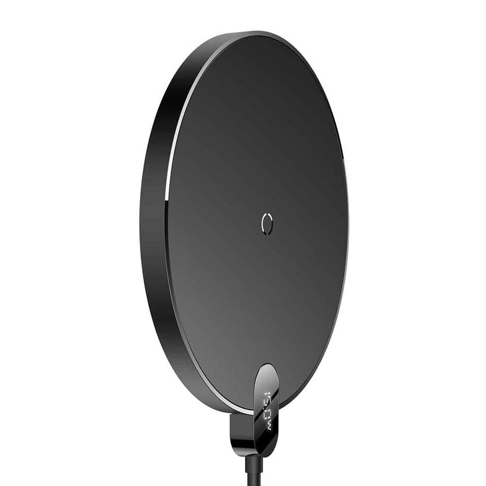 Baseus Digital Led Display Gen2 Wireless Charger 15w Black 2/2