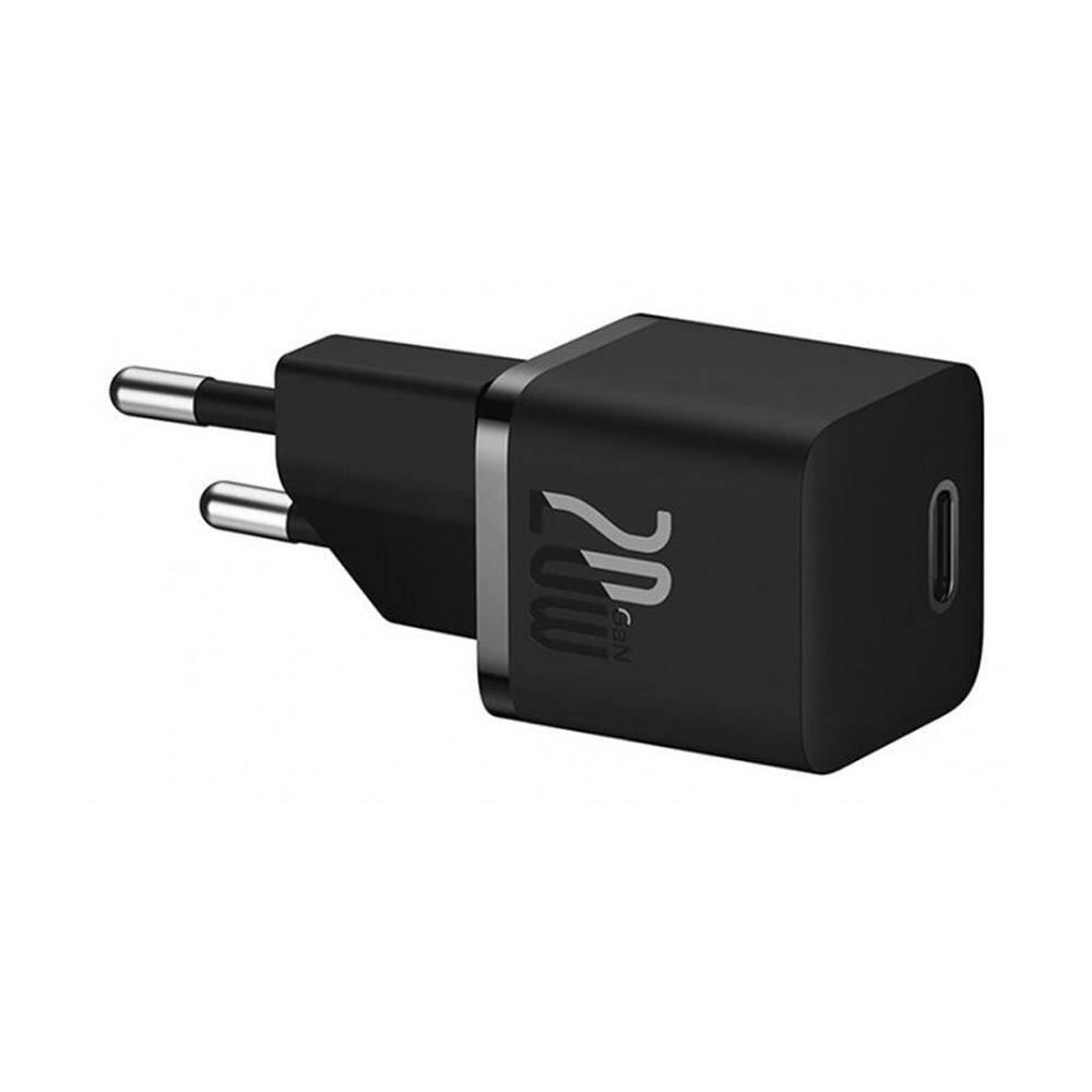 Baseus Gan5 Fast Charger(Mini) 1c 20w Eu Black 2/4