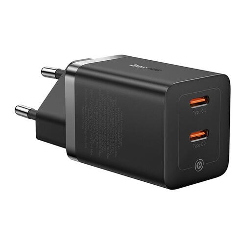 Baseus Gan5 Pro Fast Charger C+C 40w Eu Black 2/4