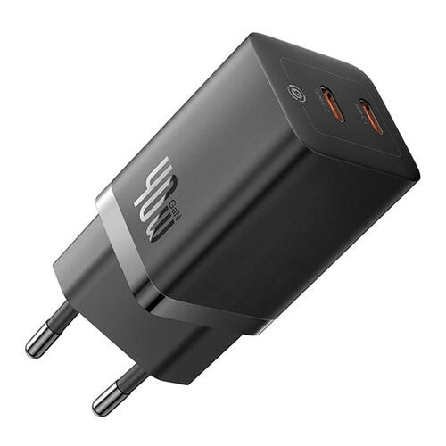 Baseus Gan5 Pro Fast Charger C+C 40w Eu Black 3/4