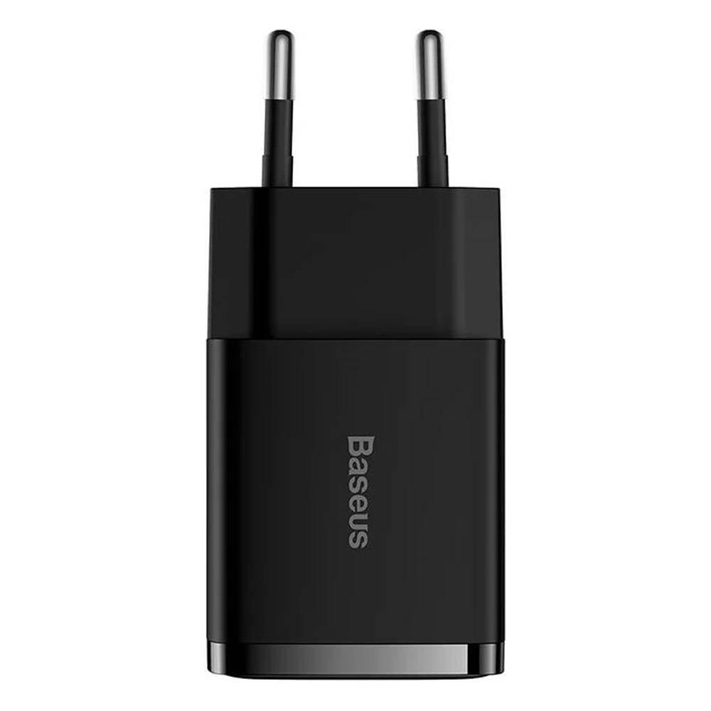 Baseus Compact Charger 2u 10.5w Eu Black 2/4