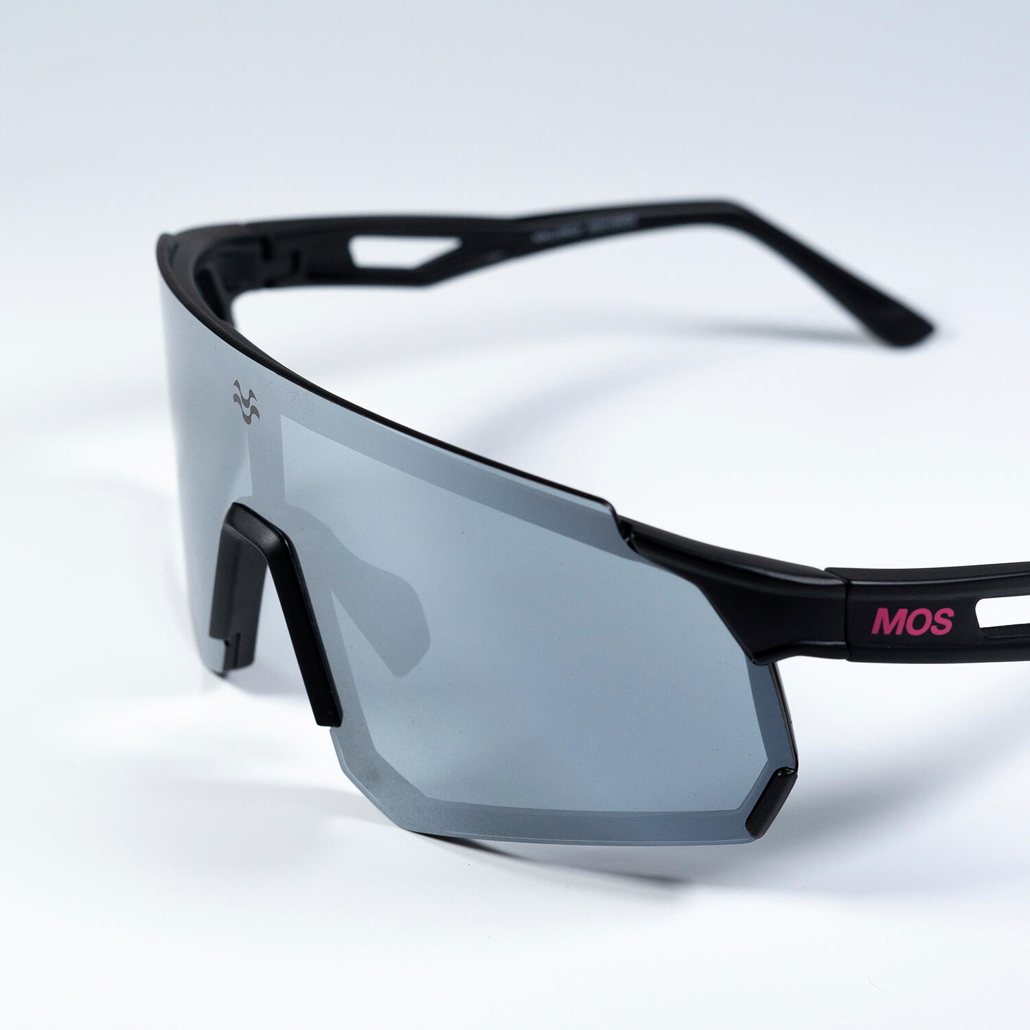 PACK LUNETTES DE SOLEIL SPORT MOS EYEWEAR MENORCA ALLBLACK + CLIP OPTIQUE 5/5