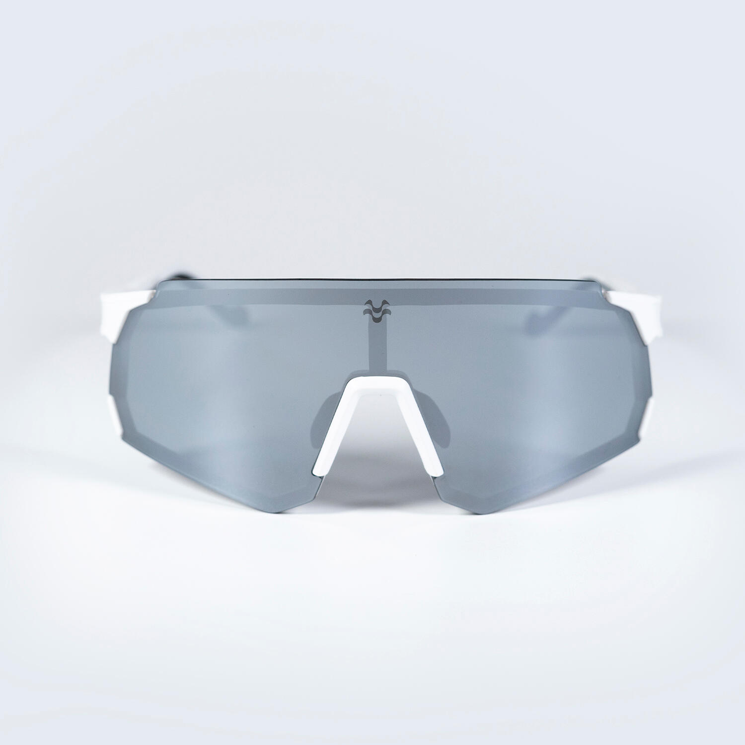 PACK LUNETTES DE SOLEIL SPORT MOS EYEWEAR MENORCA ALLWHITE + CLIP OPTIQUE 3/5