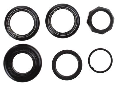 Gazelle balhoofdstel mhs zonder cap 1 inch zwart