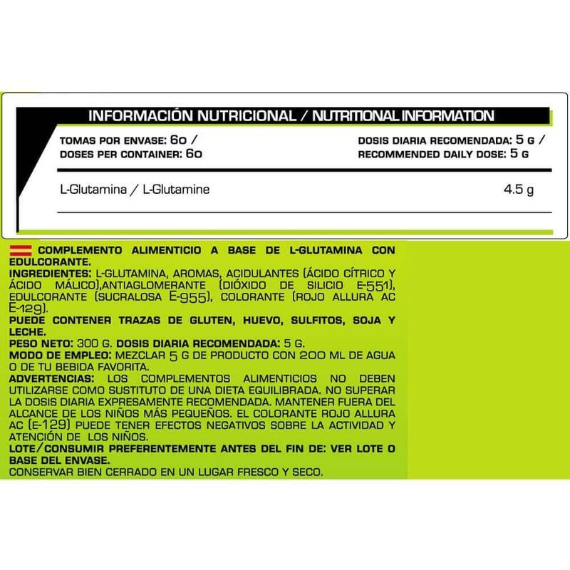 Addict Glutamina - 300g Limonada Rosa de Iron Addict Labs