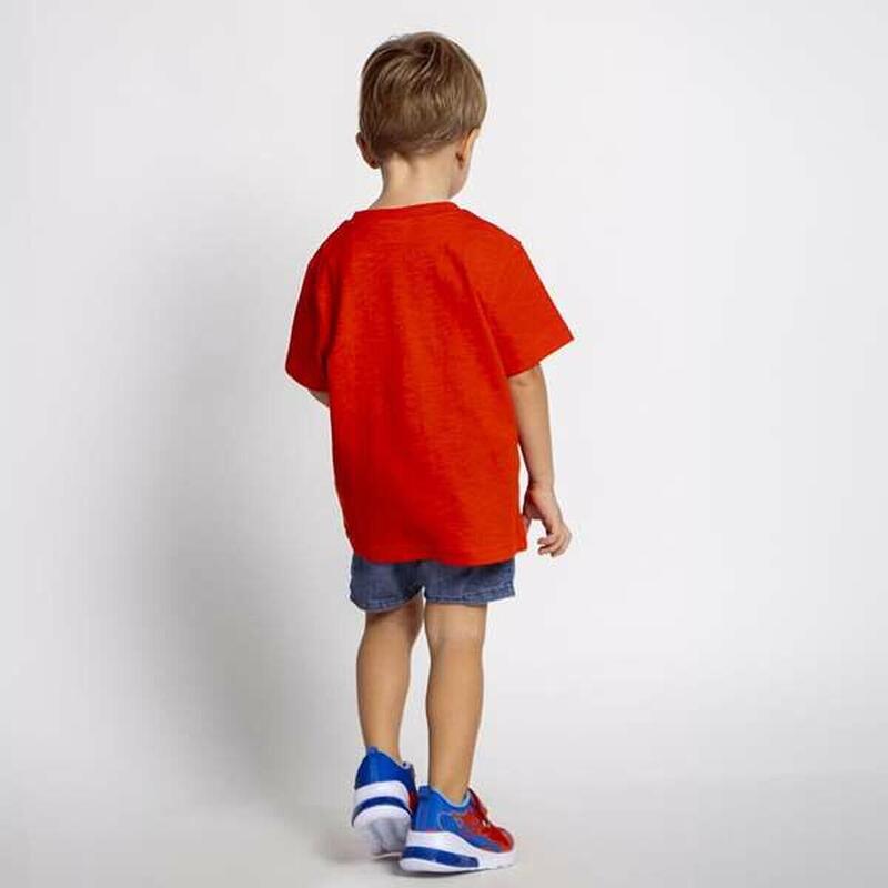 Maglia a Maniche Corte per Bambini Spider-Man 7 Anni