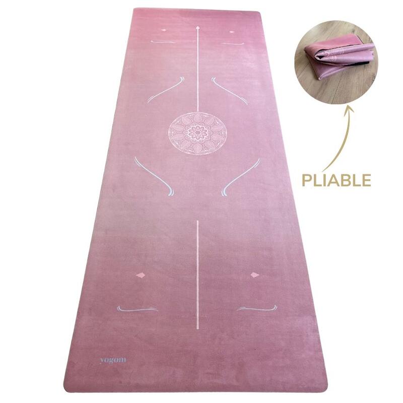 Tapis de yoga de Voyage Om Turquoise